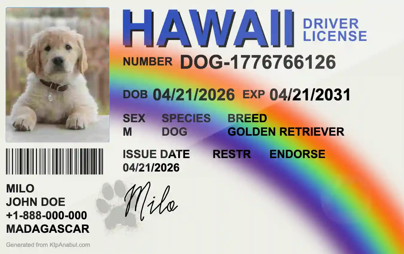 Vorschau des Haustierausweises